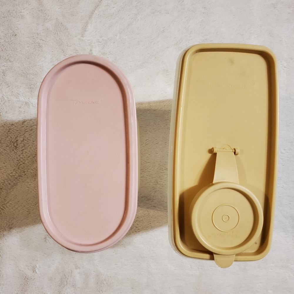 2 Tupperware Storage Containers